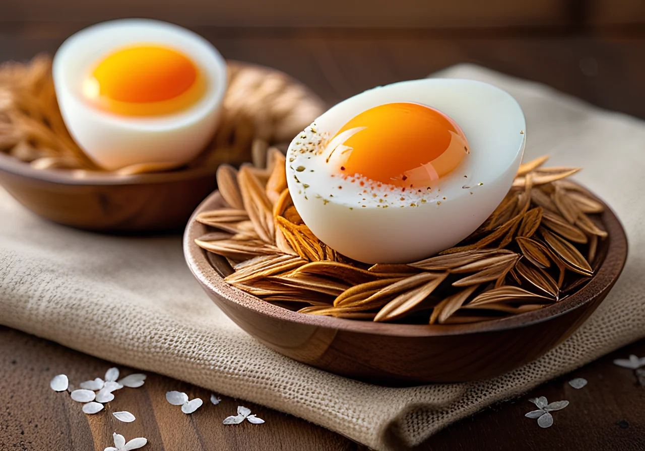 Easter Eggs in Yeast Nest