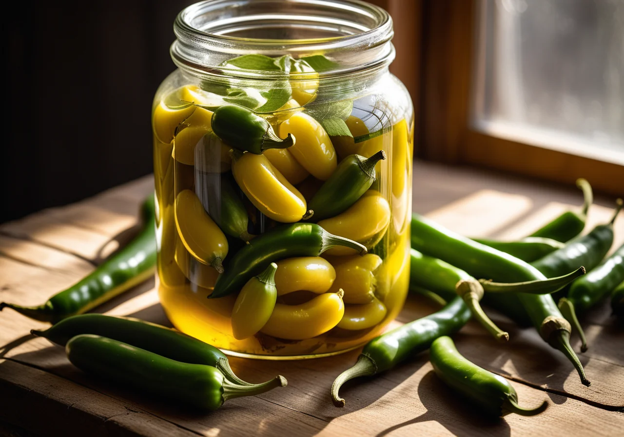 Pickled Garlic in Vinegar