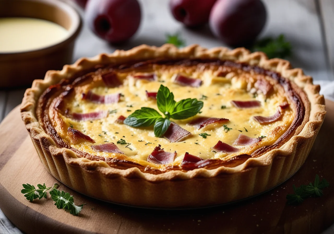 Quiche a la Lorraine