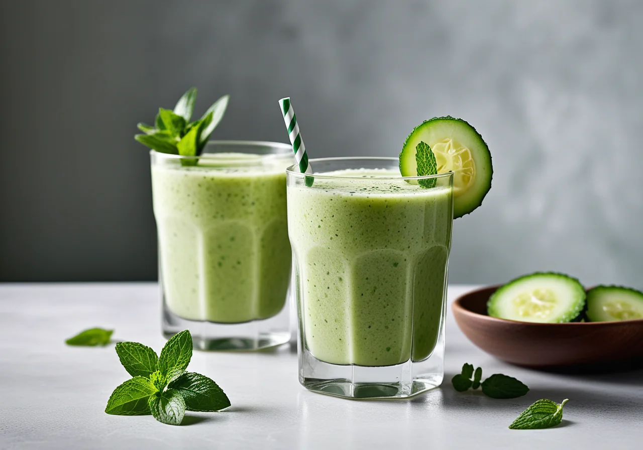 Cucumber Buttermilk Smoothie