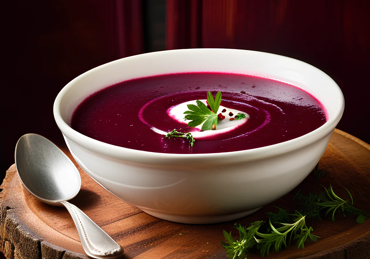 Beetroot Soup with Sour Cream for the Thermomix®