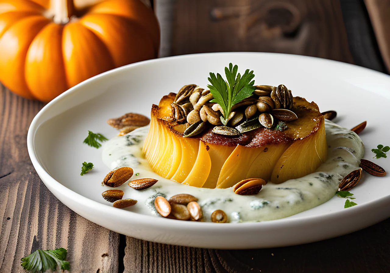 Kohlrabi Gratin with Herb Quark