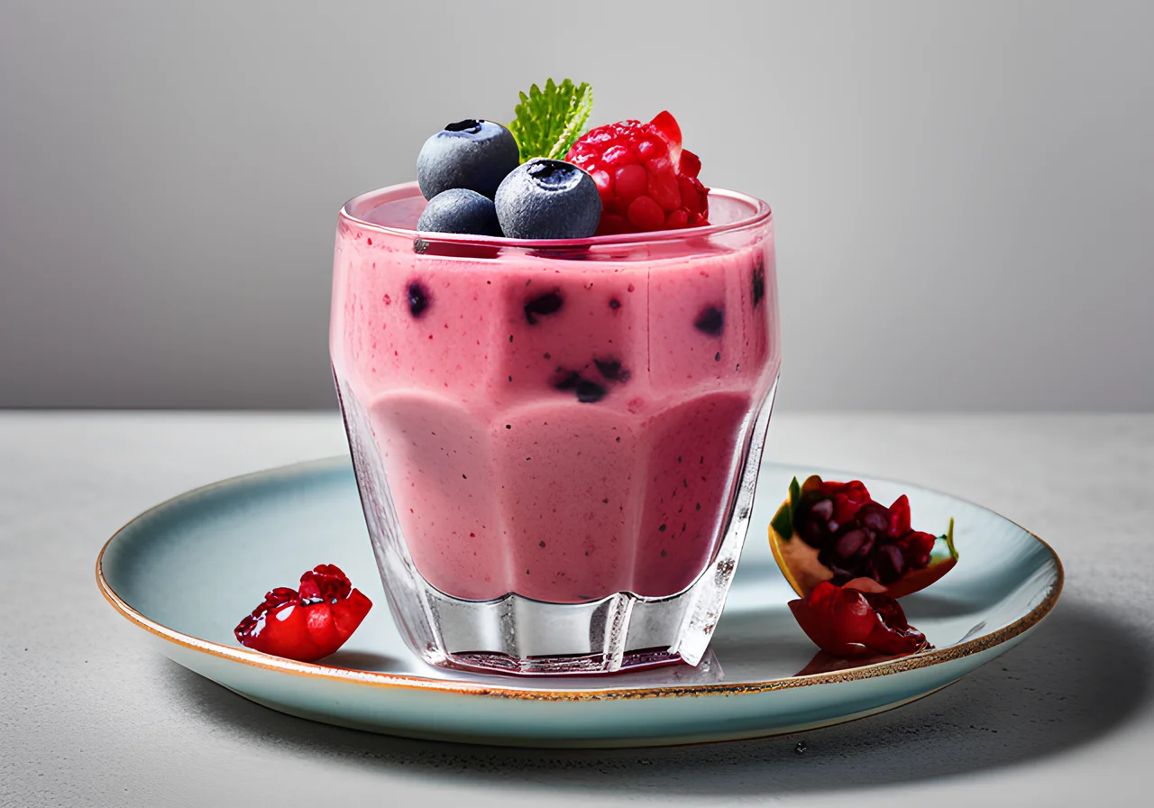 Yogurt Pomegranate Smoothie
