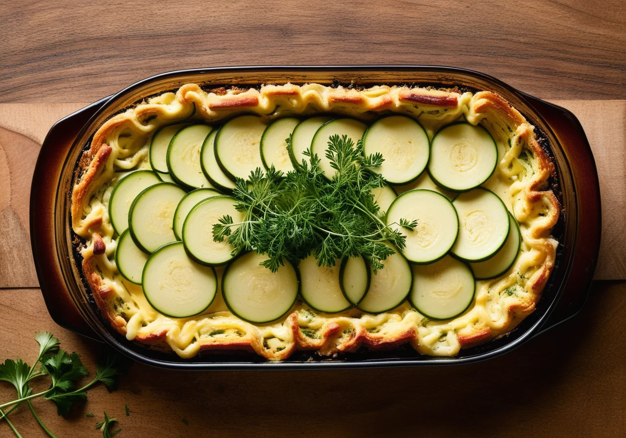 Colorful Vegetable Gratin