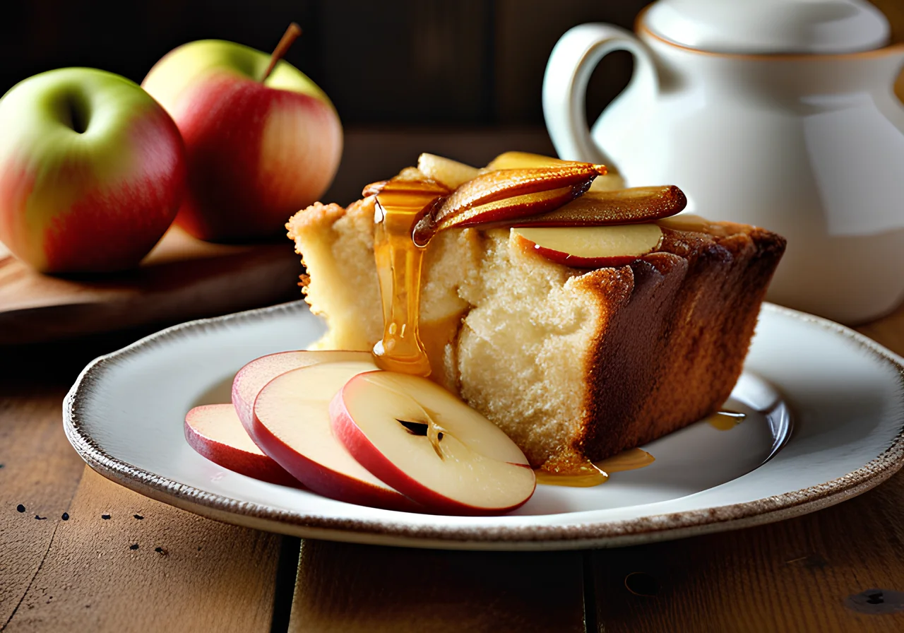 Apple Cake with Applesauce