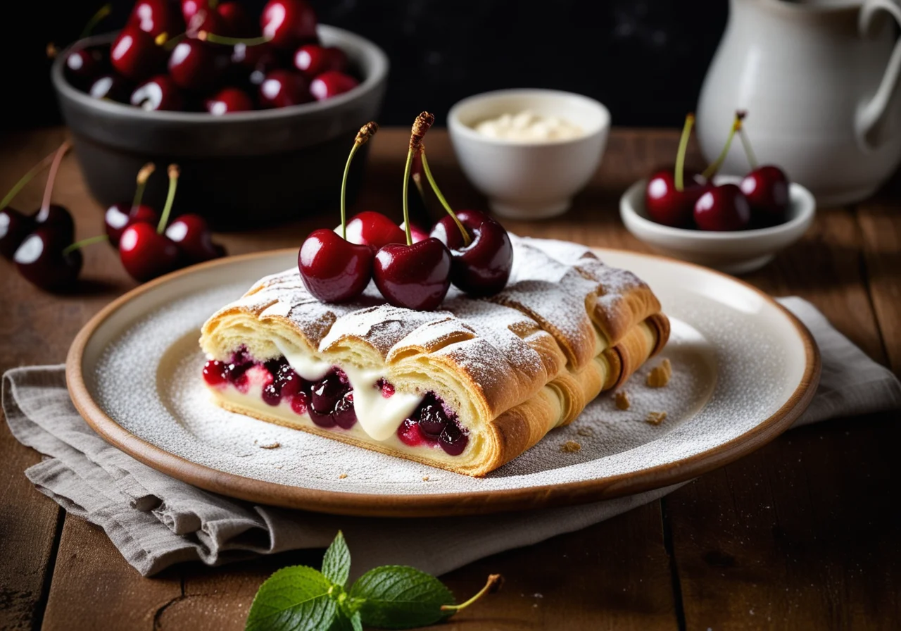 Quark Cherry Strudel