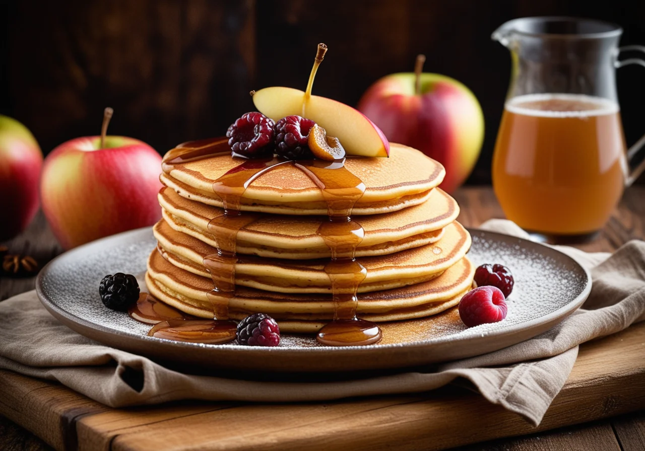 Apple Filling Pancakes