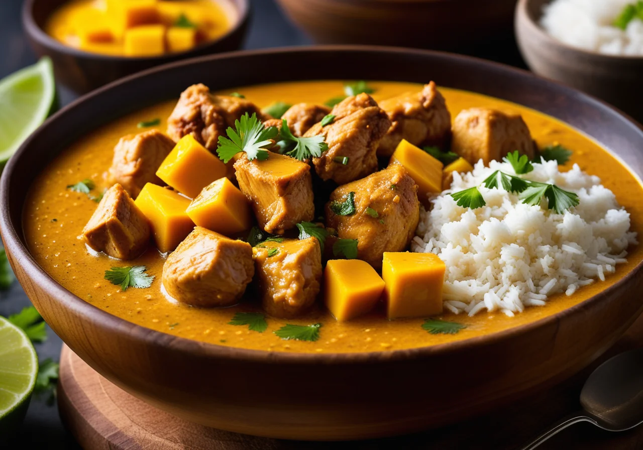 Chicken Curry with Mango
