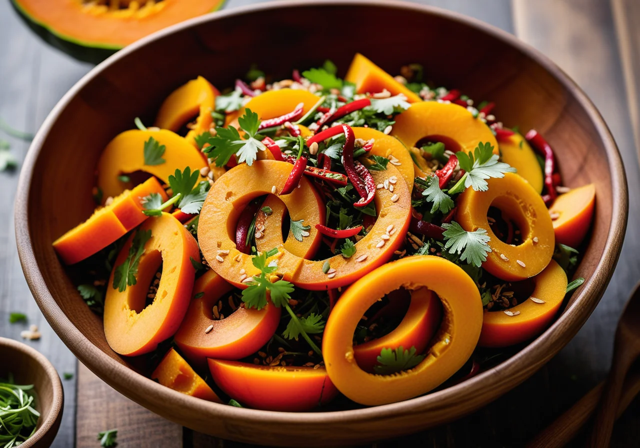 Spicy Pumpkin Salad