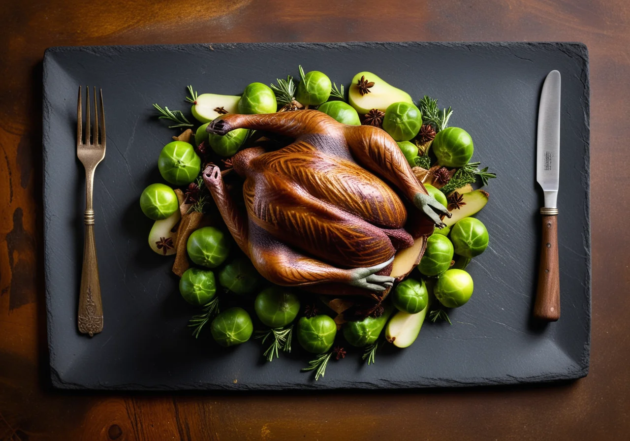 Pigeons with Vegetables