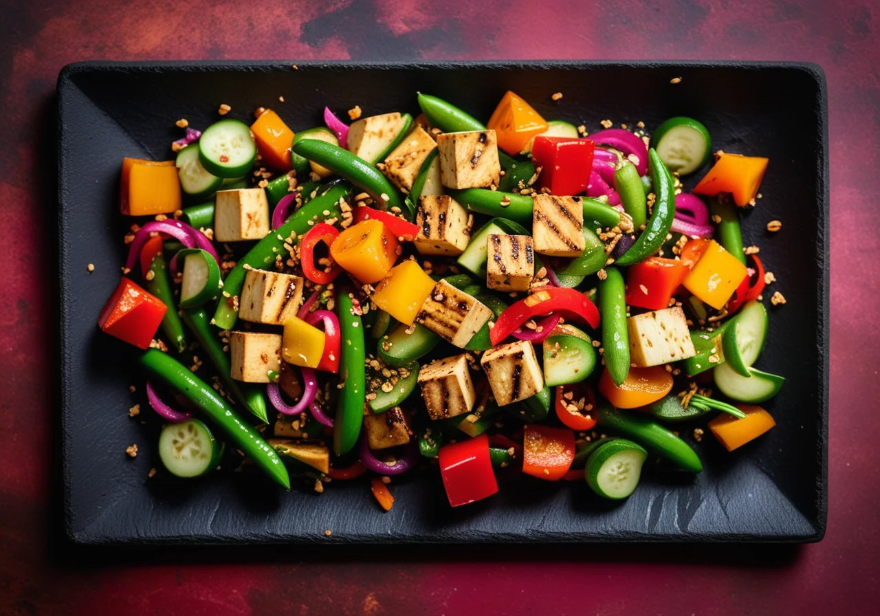 Tofu Vegetable Stir‑Fry