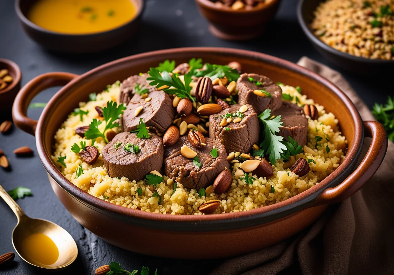 Tajine with Lamb and Couscous