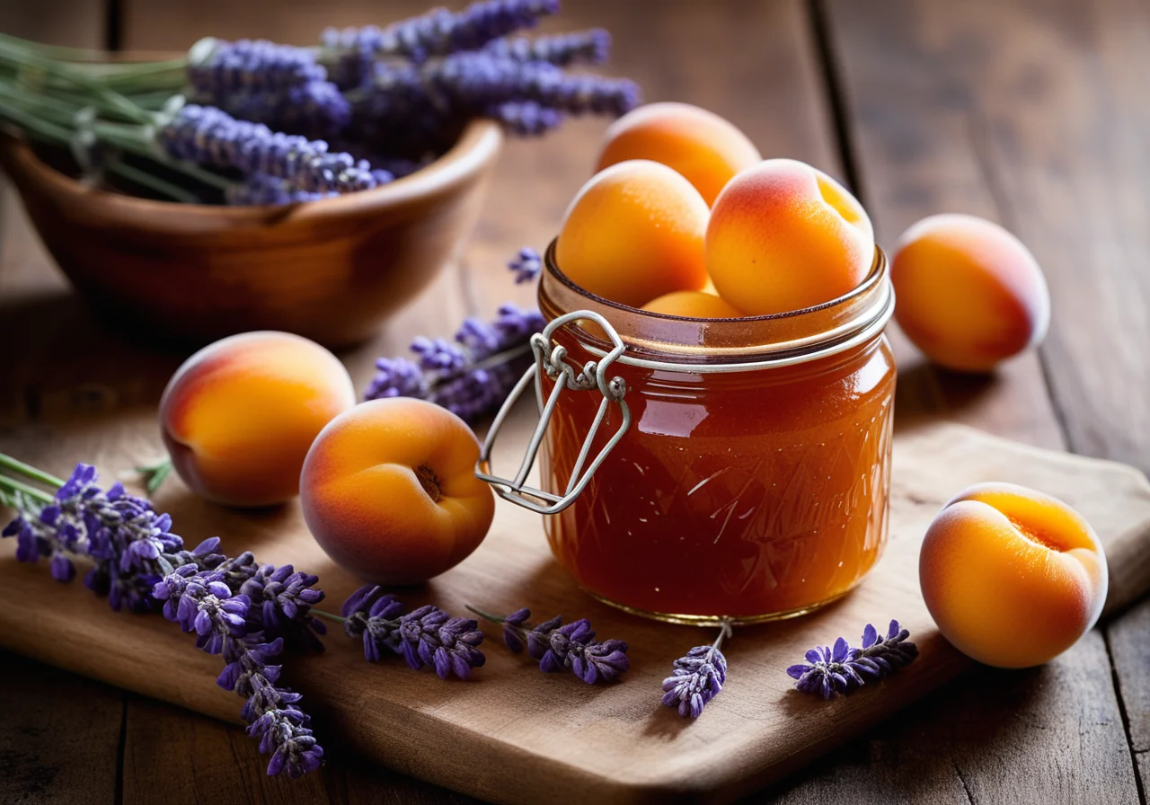 Apricot-Lavender Jam