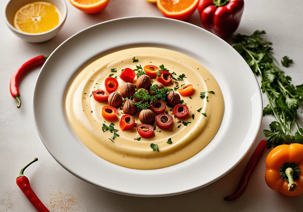 Hazelnut Lemon Orange Paprika Hollandaise