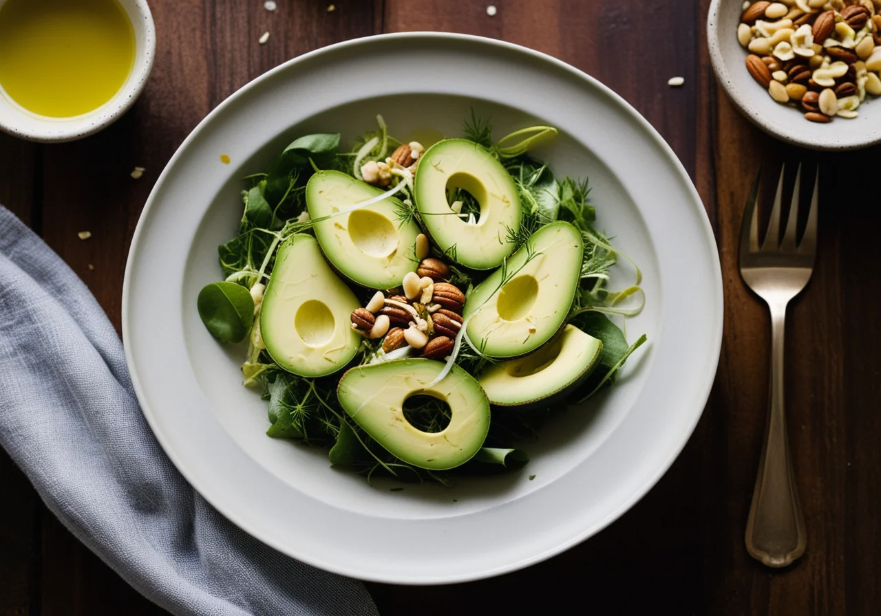 Field Salad with Fennel and Avocado