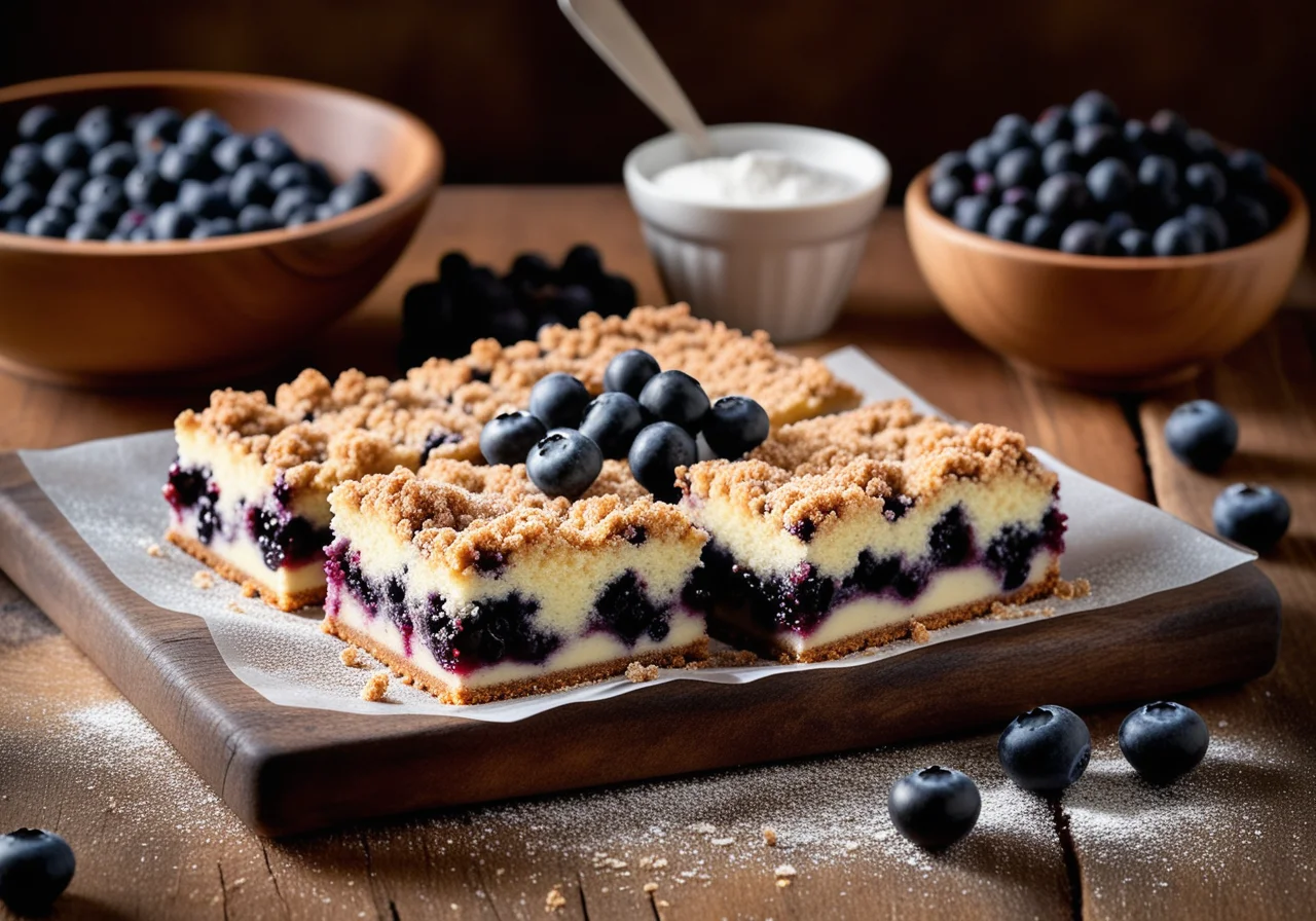 Blueberry Sheet Cake