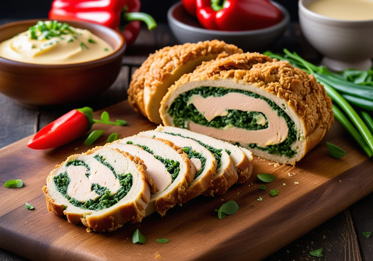 Chicken Breast Fillets with Cheese Filling