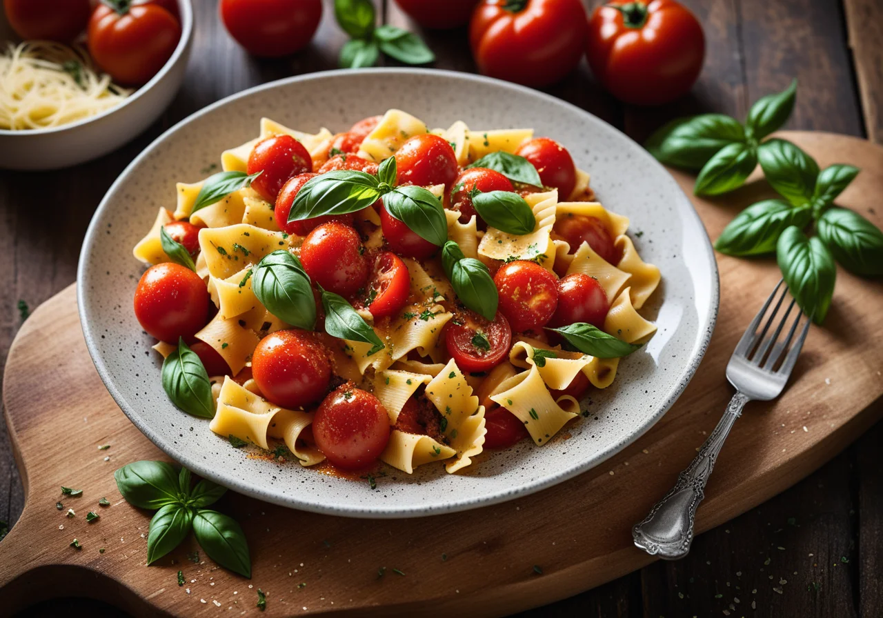 Pasta with Tomato Sauce