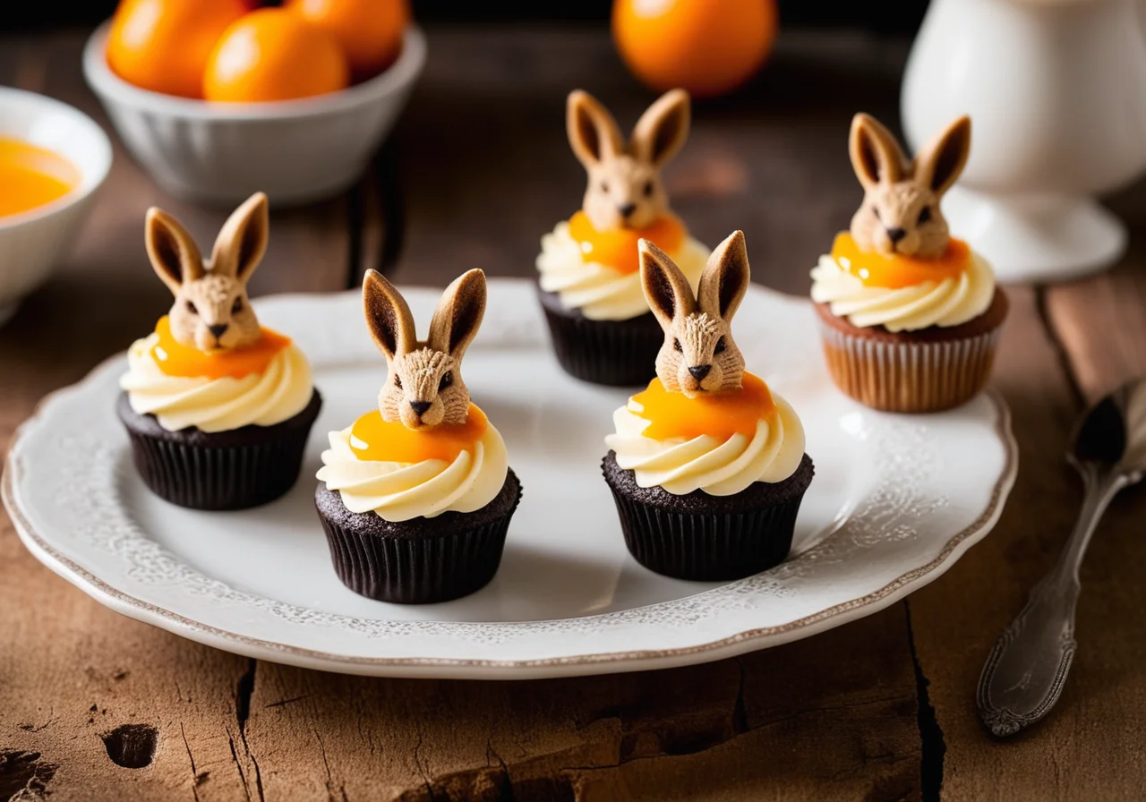Mini Hare-Cupcakes