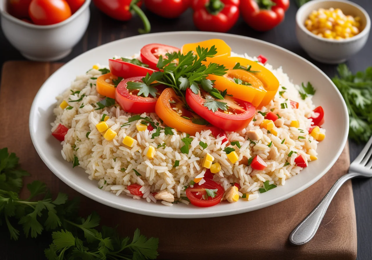 Rice with Chicken and Vegetables