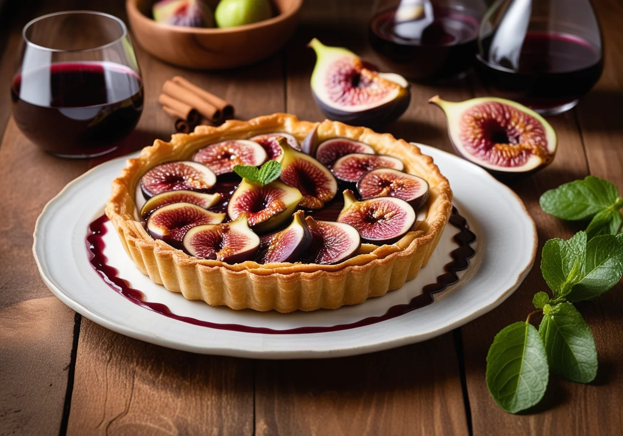 Fig Tart with Puff Pastry