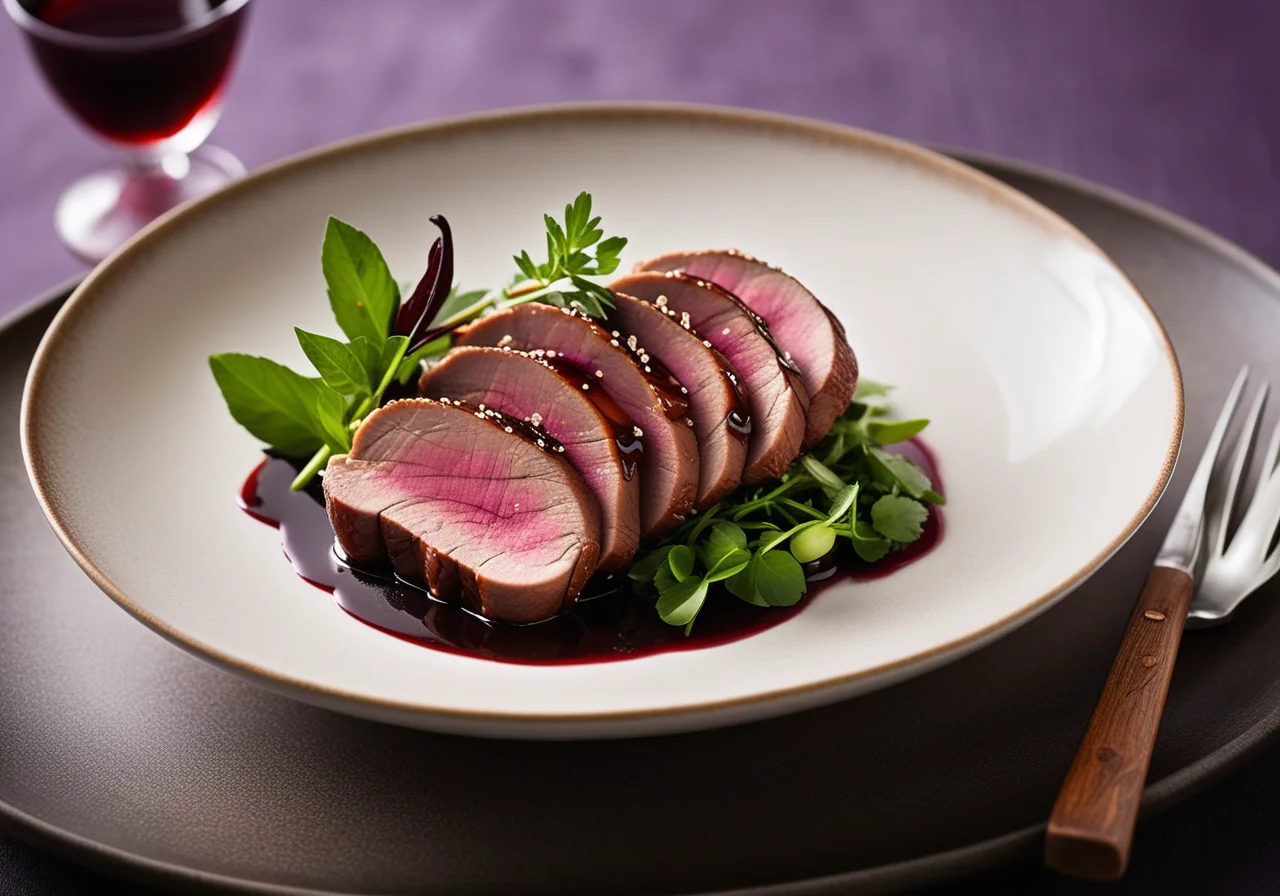 Duck in Plum Sauce