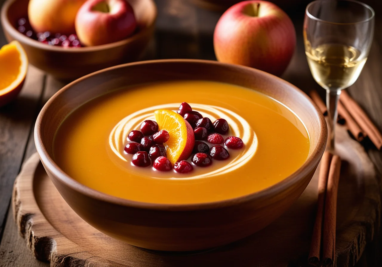 Fruit Soup with Cinnamon