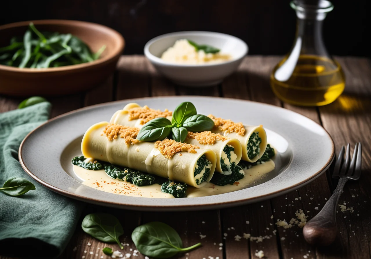Cannelloni with Tofu Filling