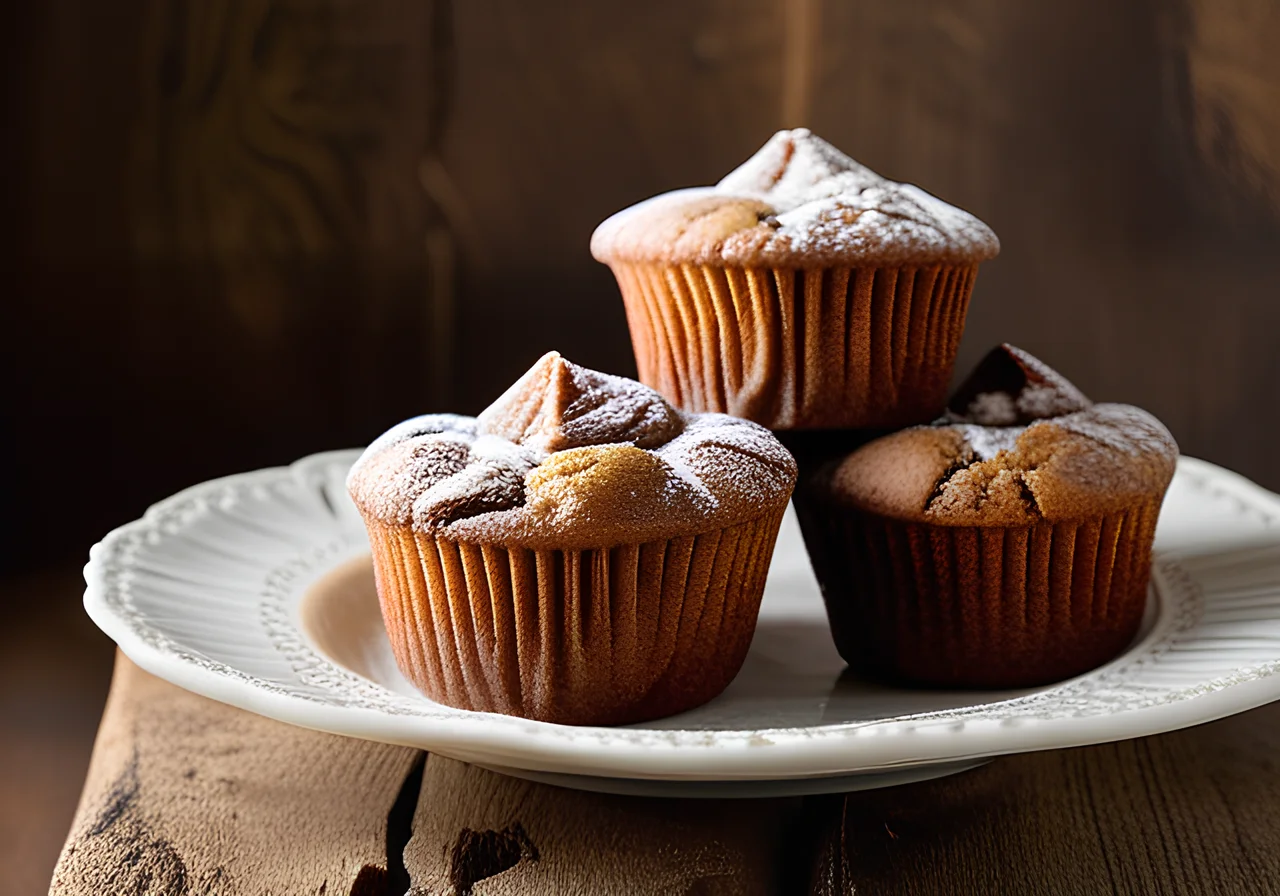 Chocolate Kiss Muffins
