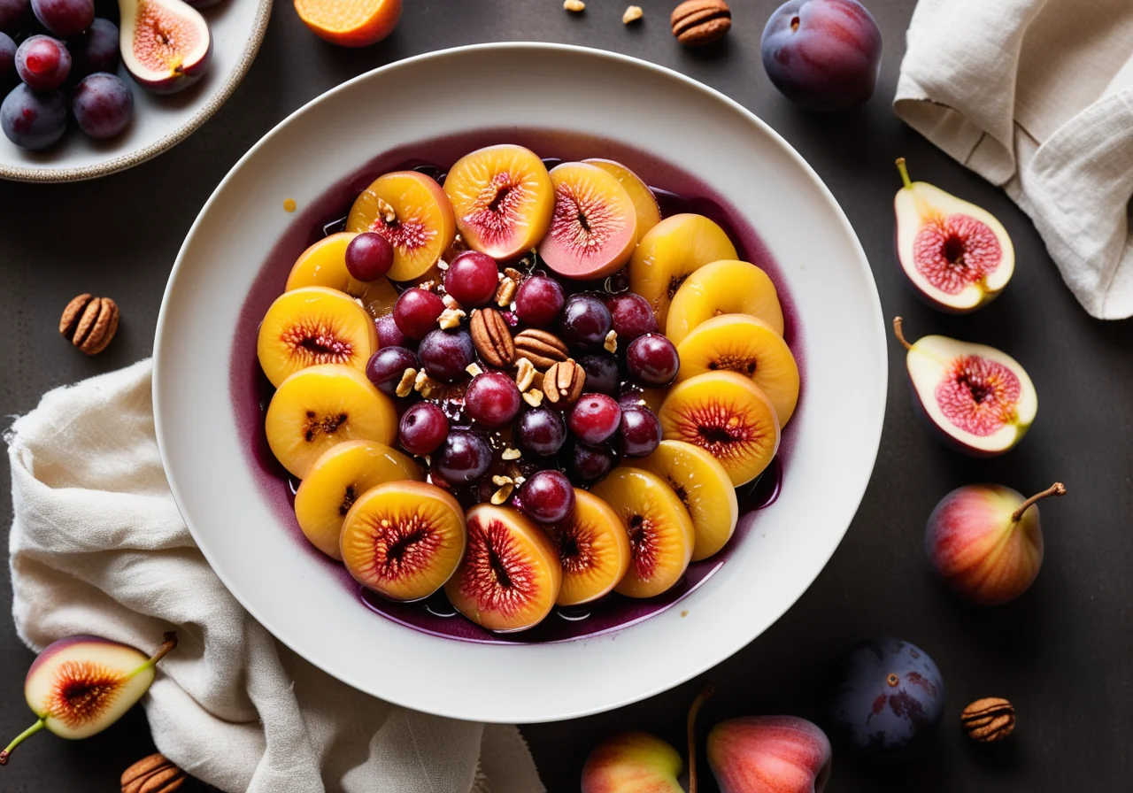 Fresh Fig Fruit Salad