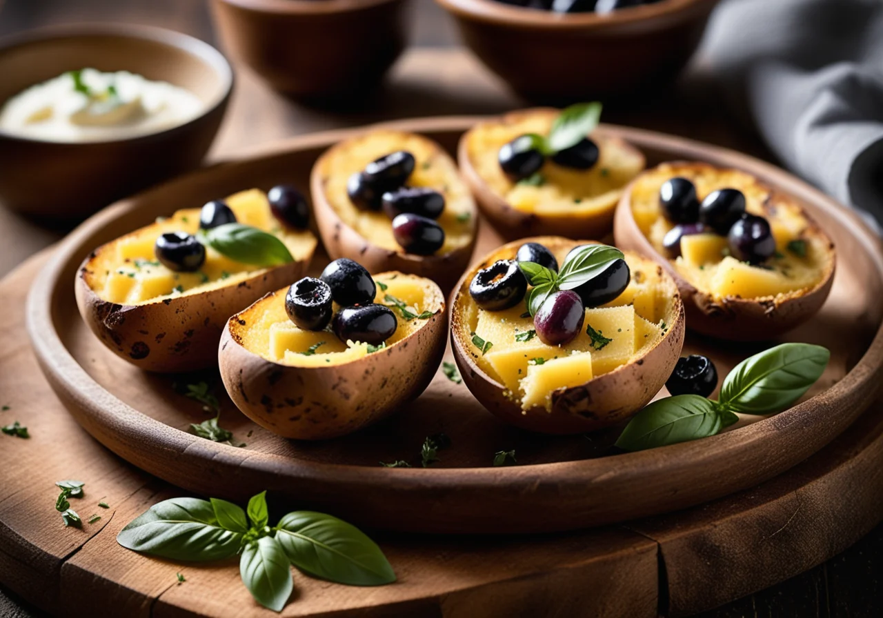 Oven‑Baked Potatoes with Filling