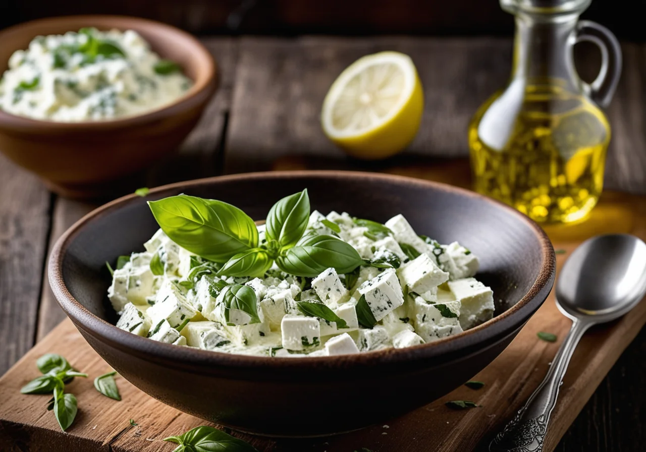 Feta Basil Spread