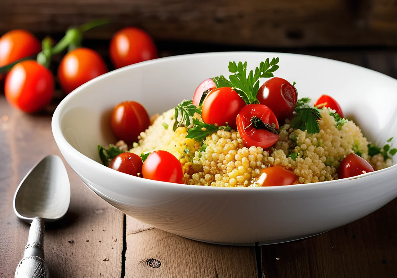 Couscous Salad with Beans