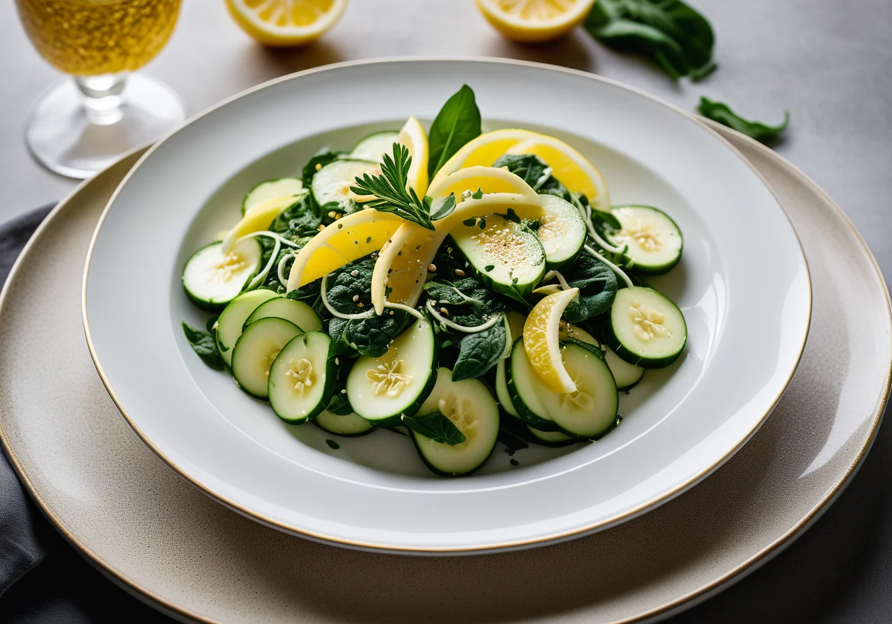 Layered Salad with Sole, Sour Cream, and Caviar
