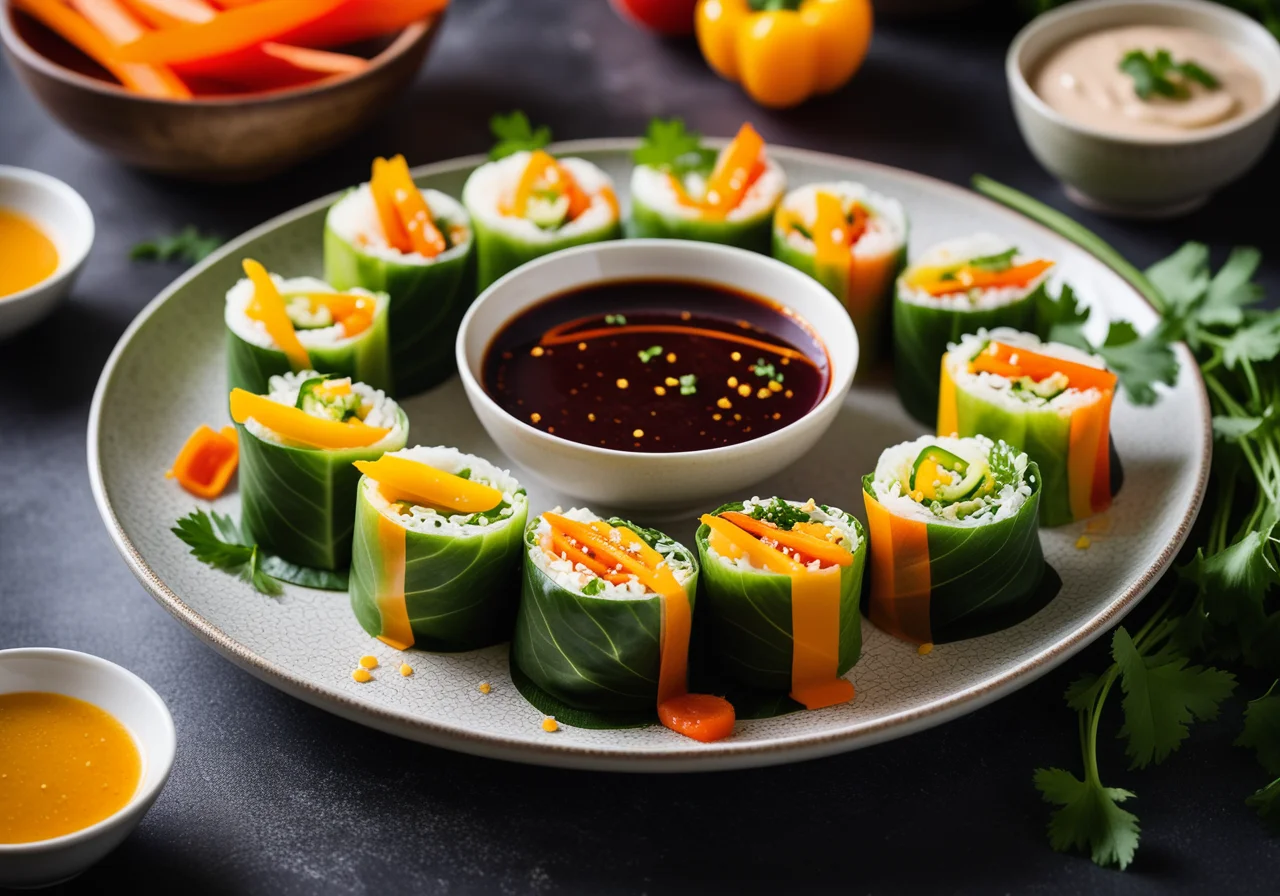 Vietnamese Veggie Rolls