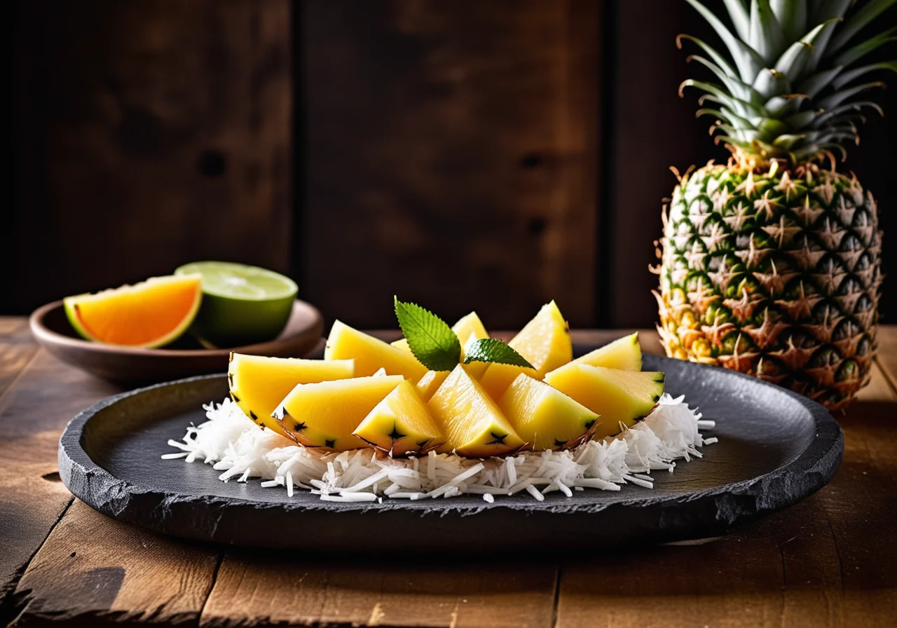 Pineapple in Foil Packets