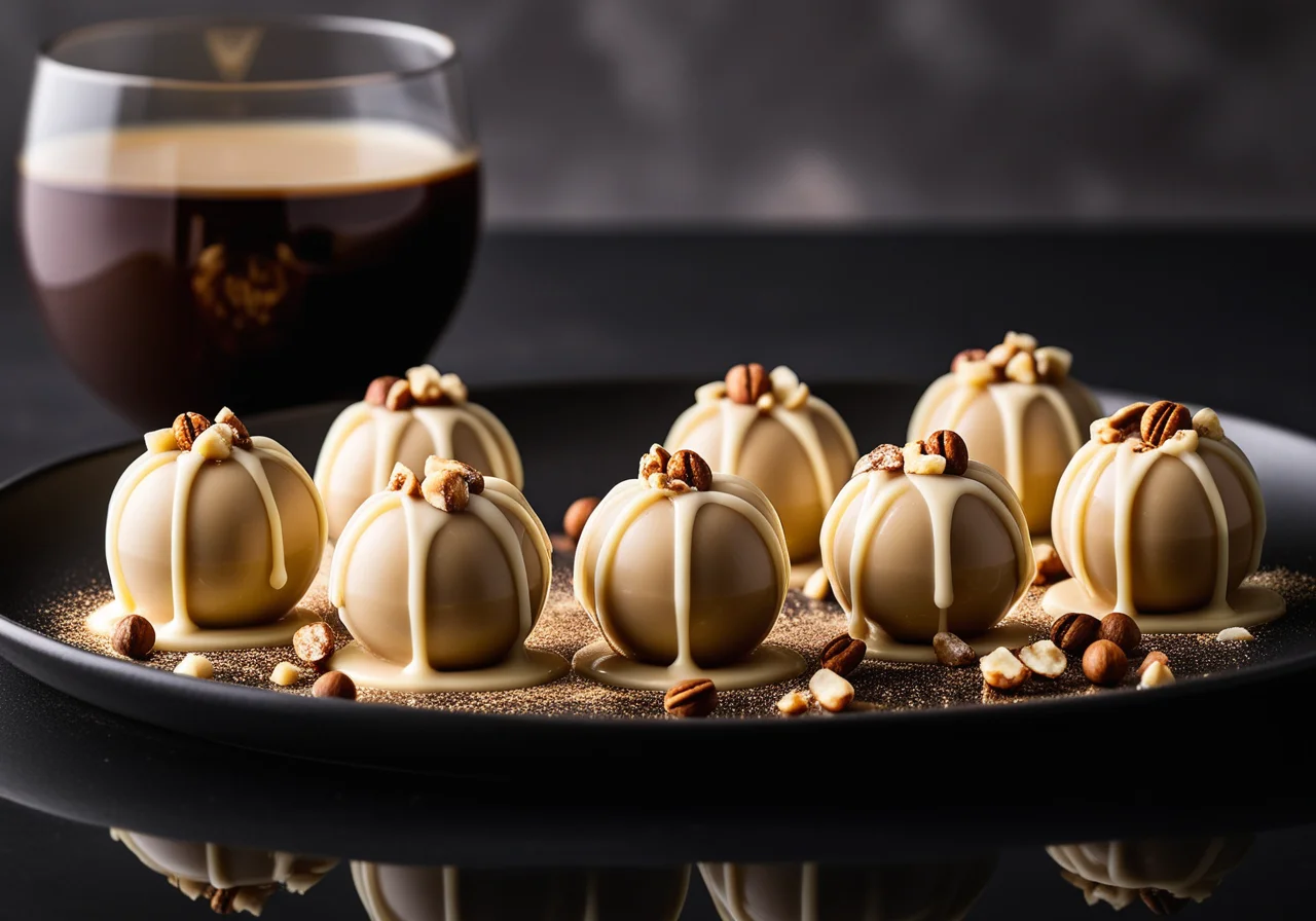 White Chocolate Pralines