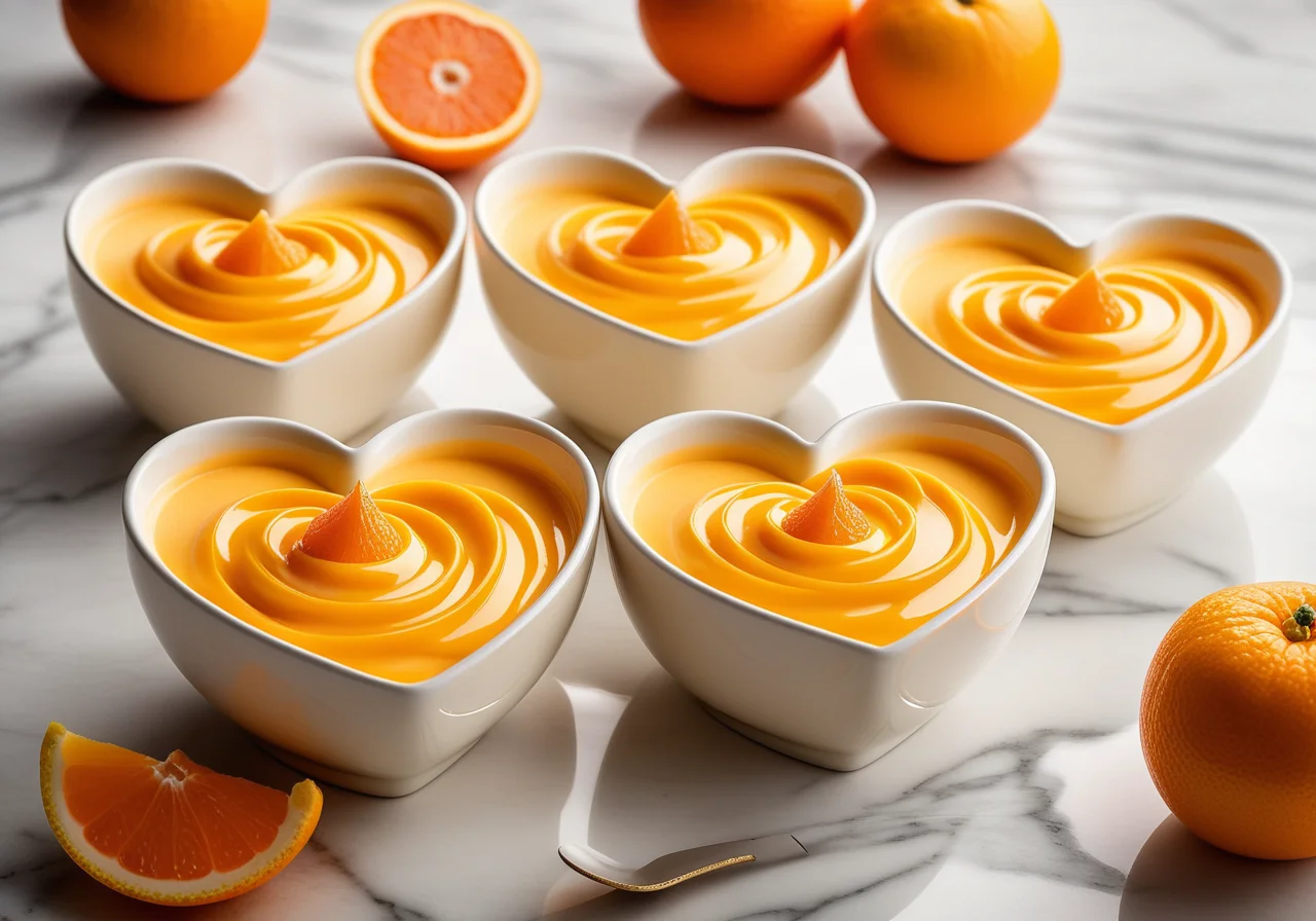 Orange and Cream Cheese Mousse