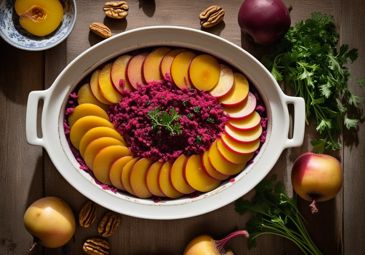 Beetroot and Apple Casserole
