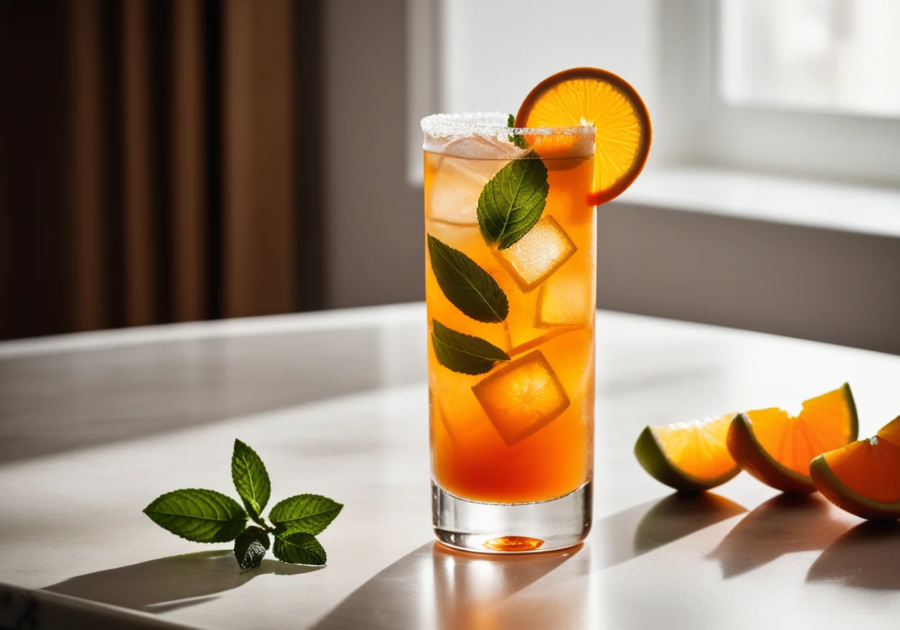 Orange Lady Cocktail