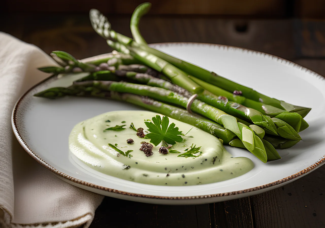 Sparrow-Style Wild Garlic and Asparagus Terrine