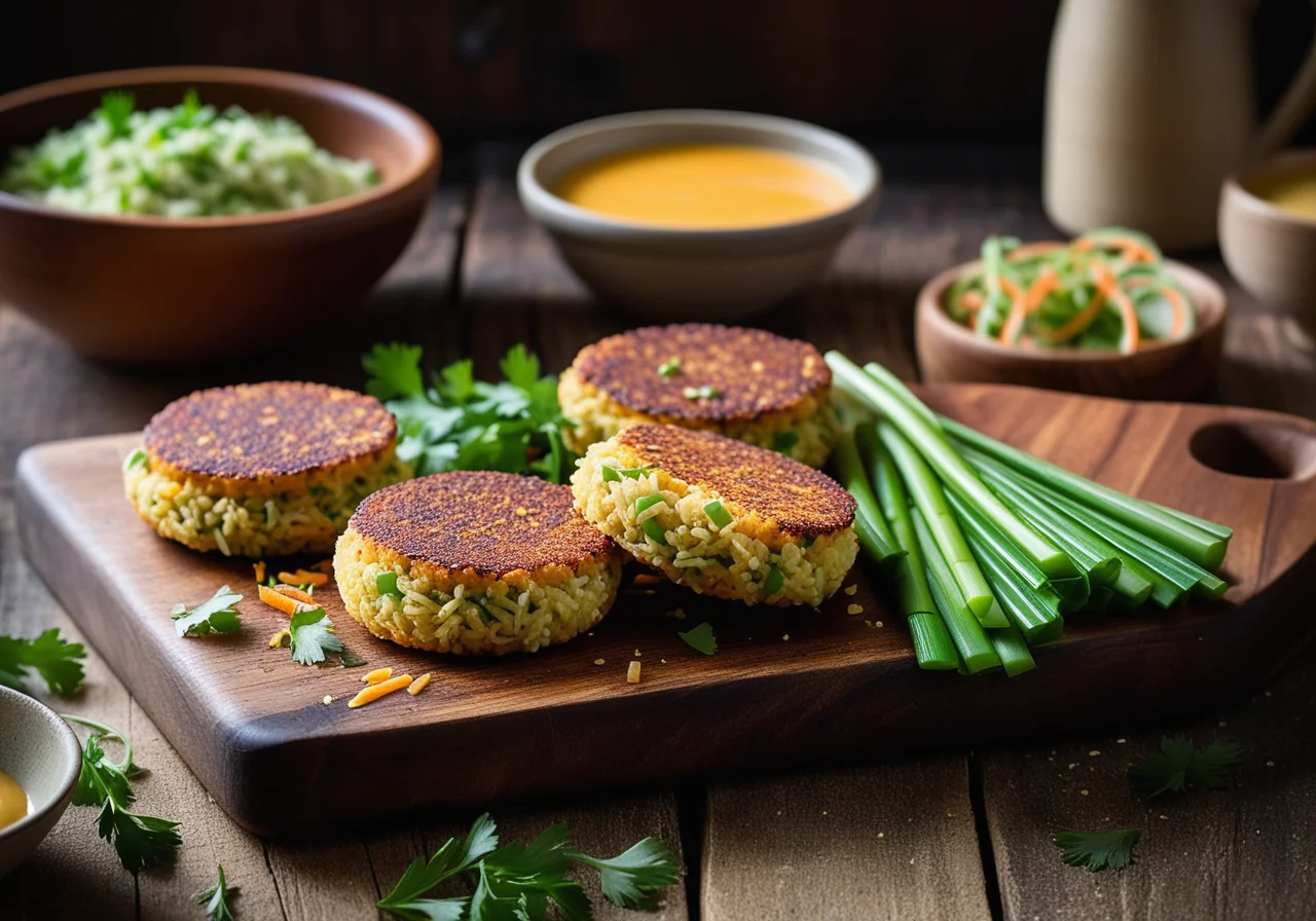 Rice Vegetable Patties