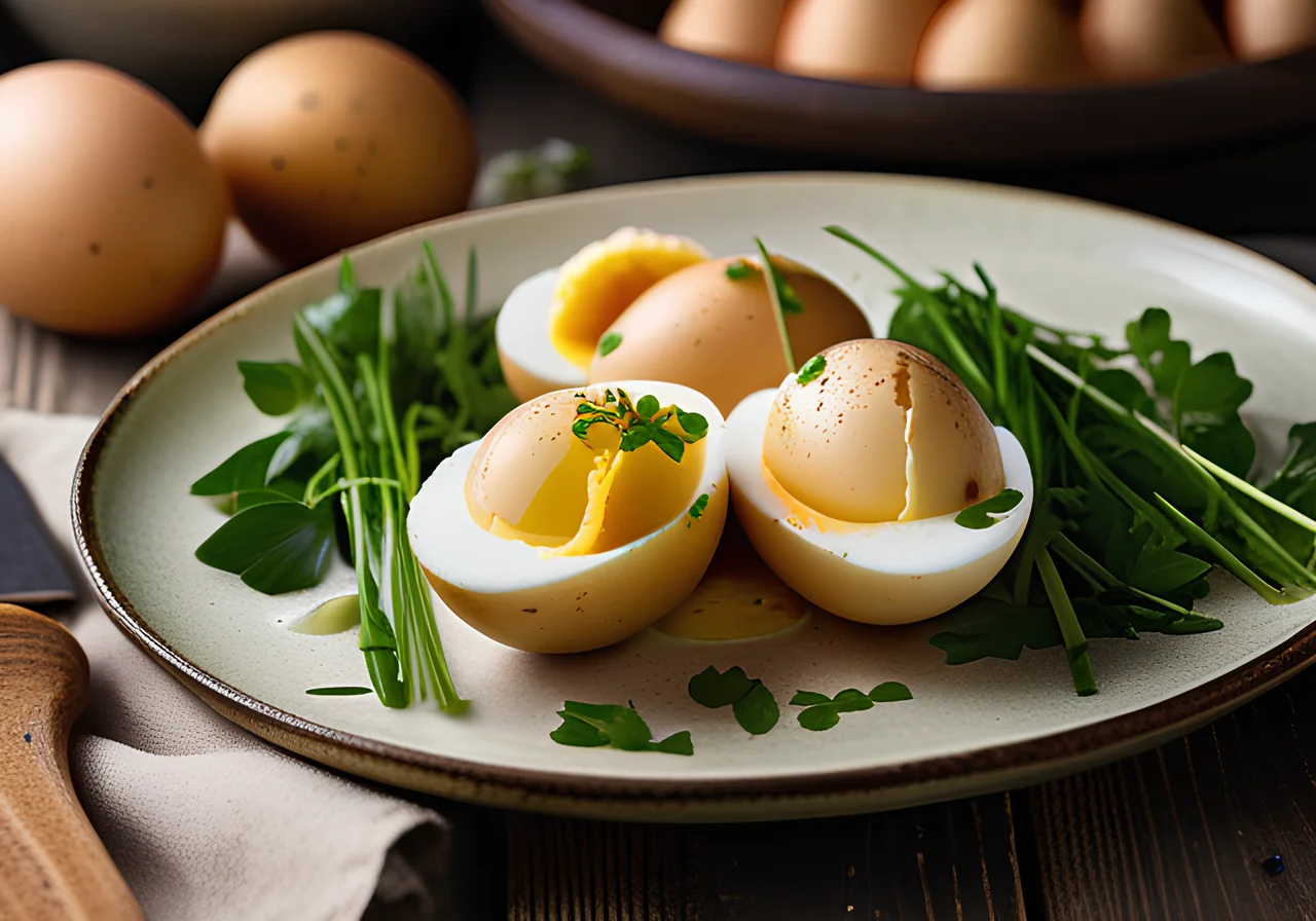 Eggs with Herb Sauce