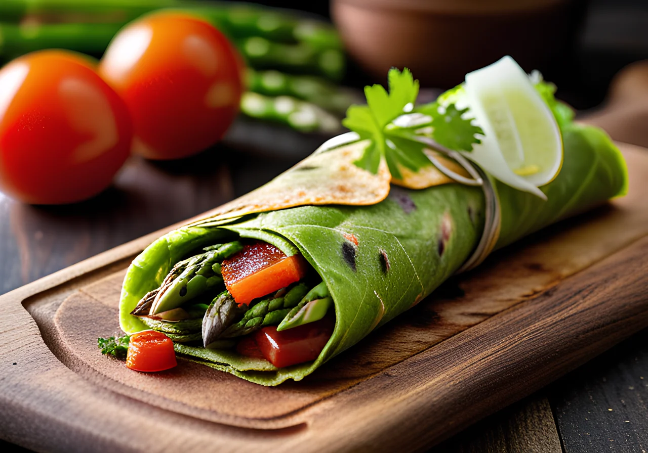 Spicy Asparagus Tortilla