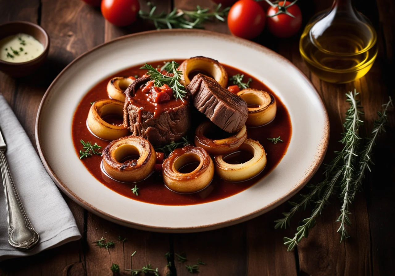 Braised Veal Shank (Ossobuco)