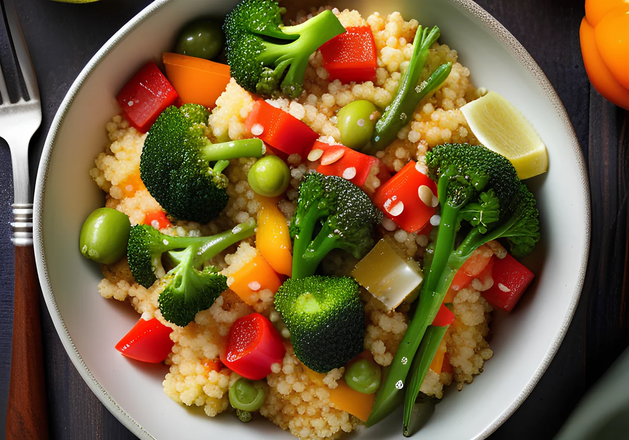 Couscous Pan with Vegetables