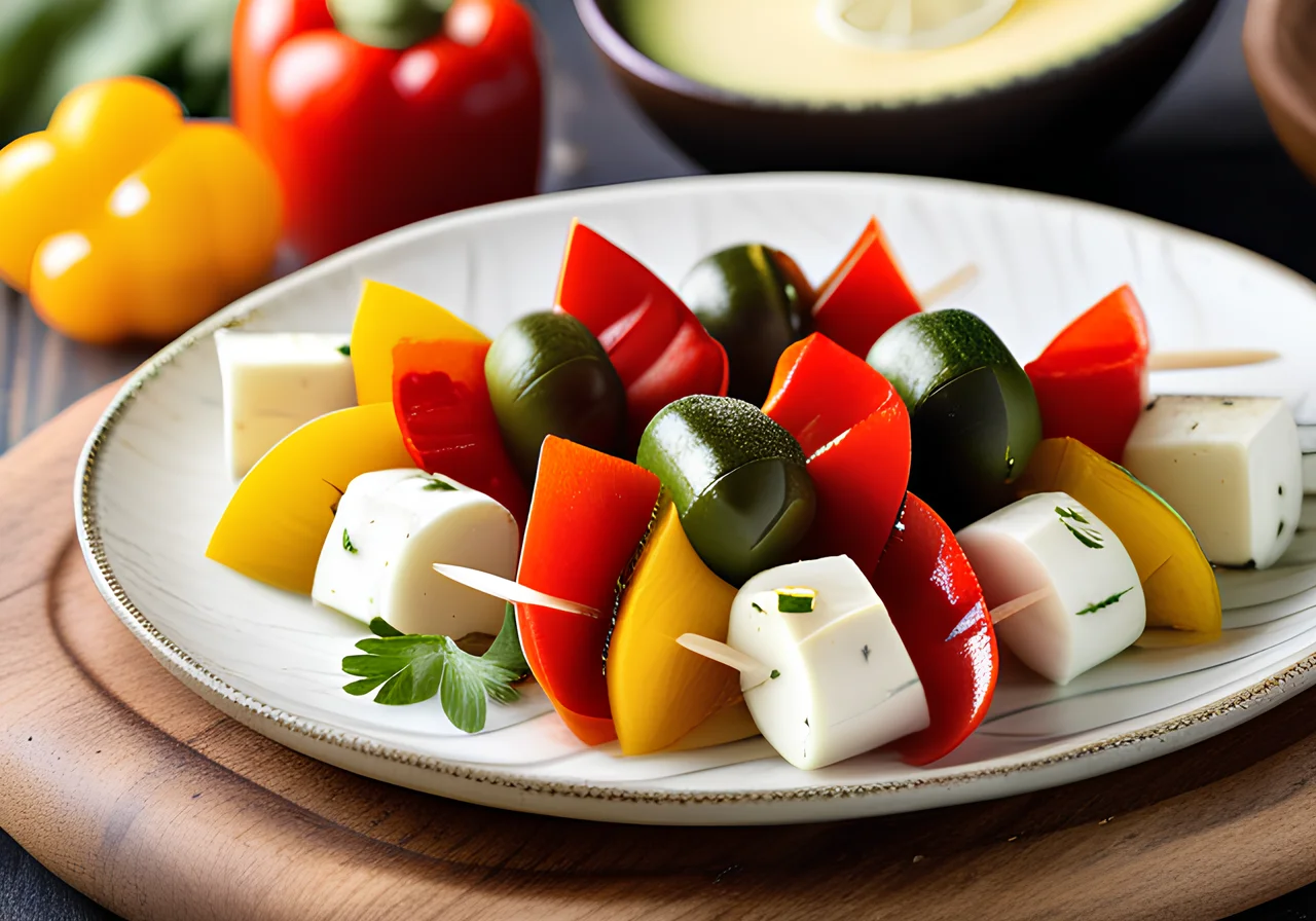 Mozzarella Skewers