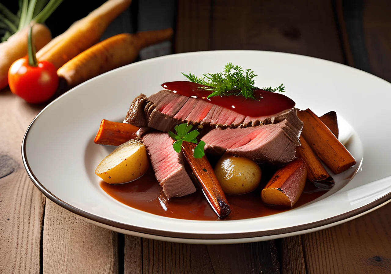 Braised Beef with Root Vegetables