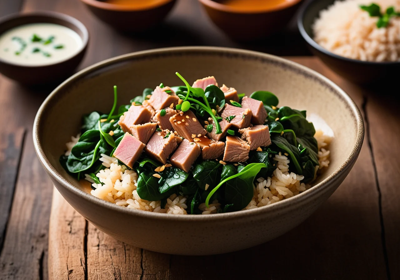 Spicy Rice with Tuna