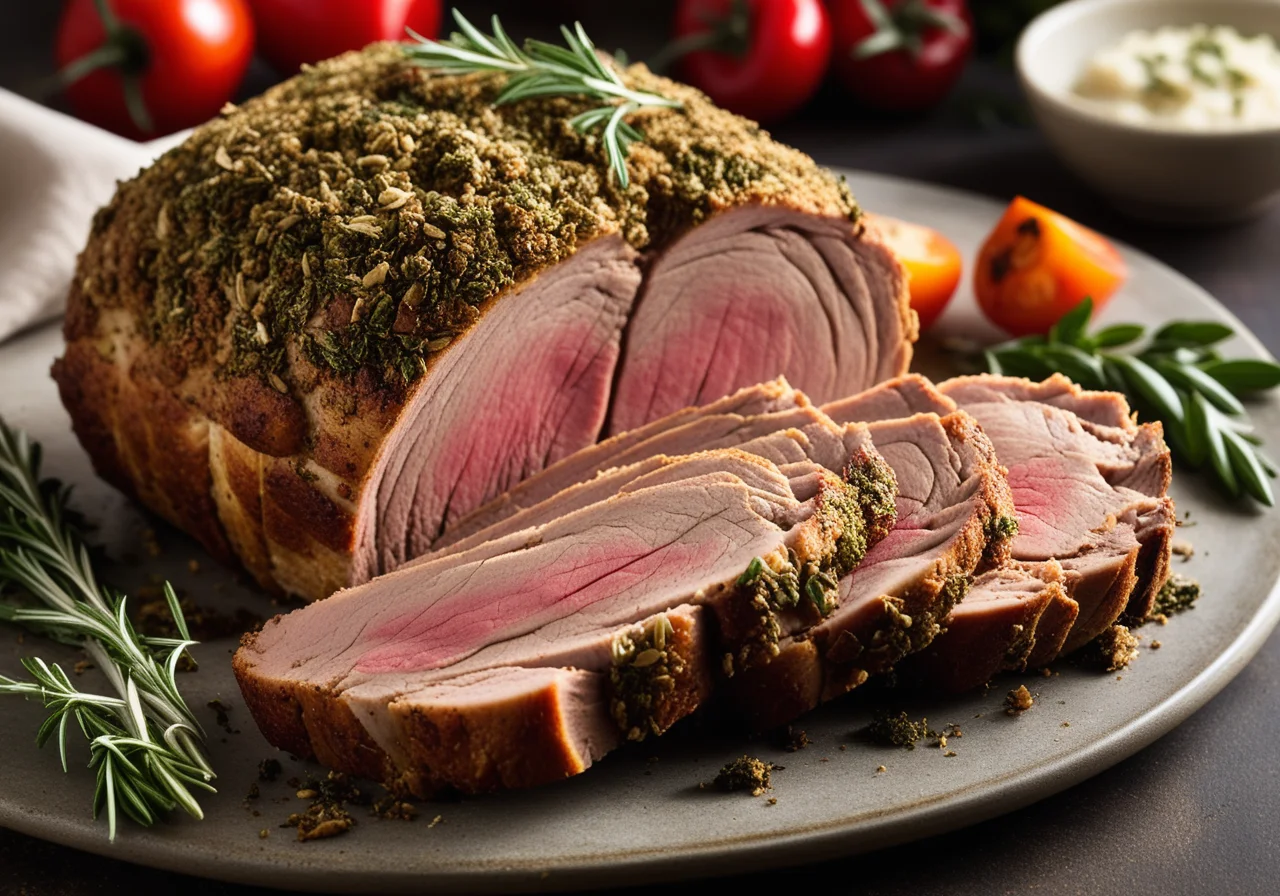 Herb-Crusted Pork Roast